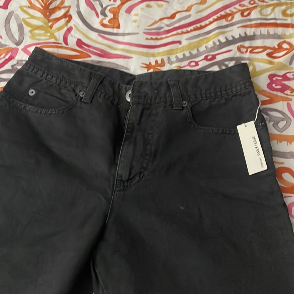 Linen canvas pants